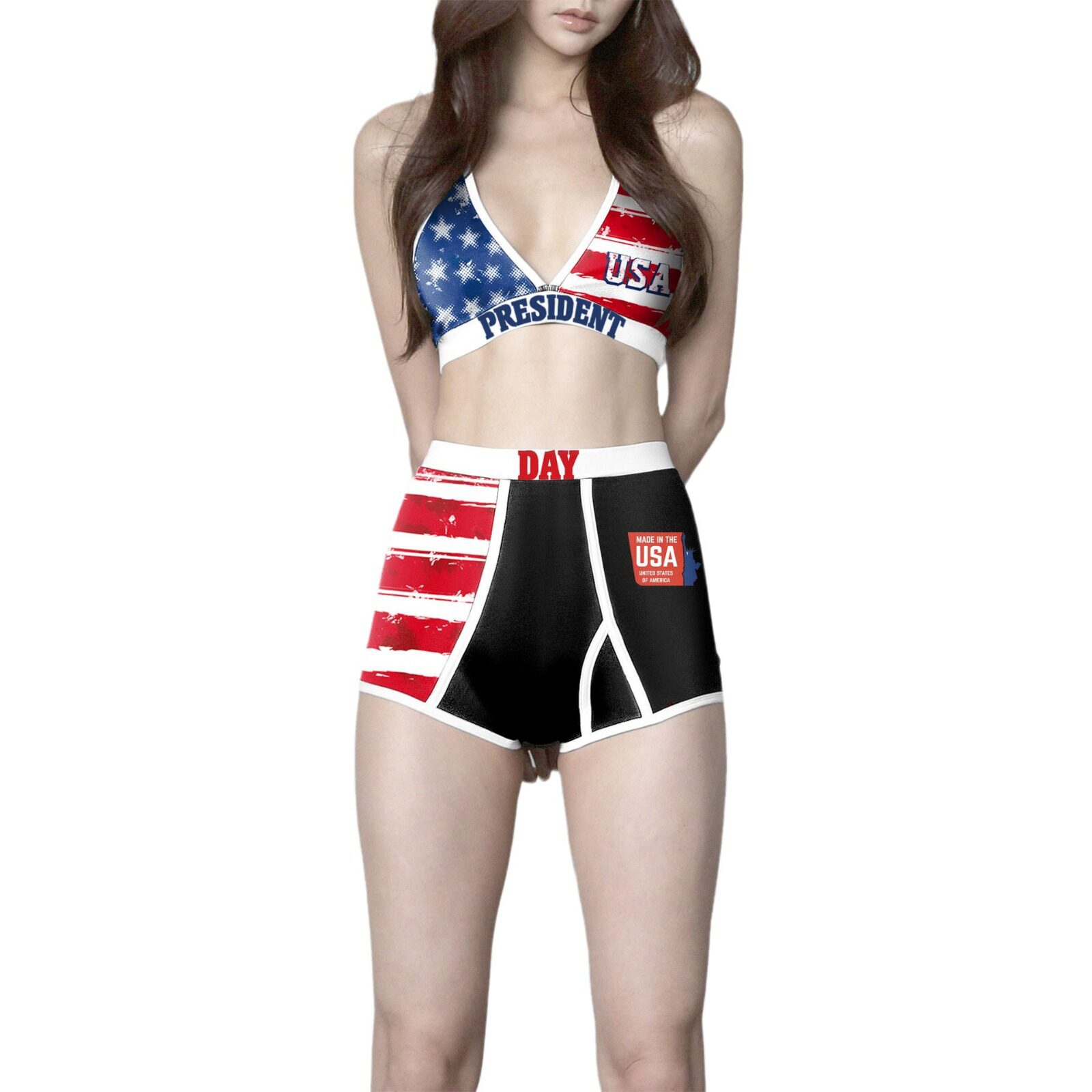春夏欧美女装新款独立日cos服装