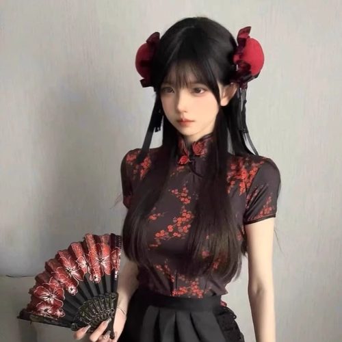 性感旗袍制服扮演寄明月同款~