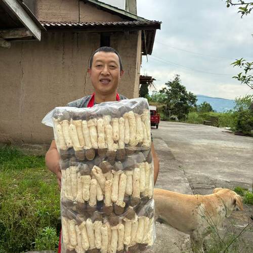 【燕麦行游】重庆石柱特产竹荪干货煲汤食材黑帽竹荪