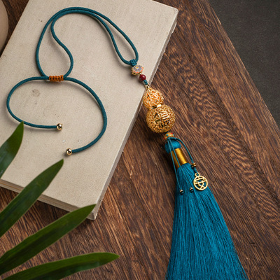 镂空福禄葫芦朱砂汽车挂件香水挂饰后视镜车载香薰吊饰装饰品