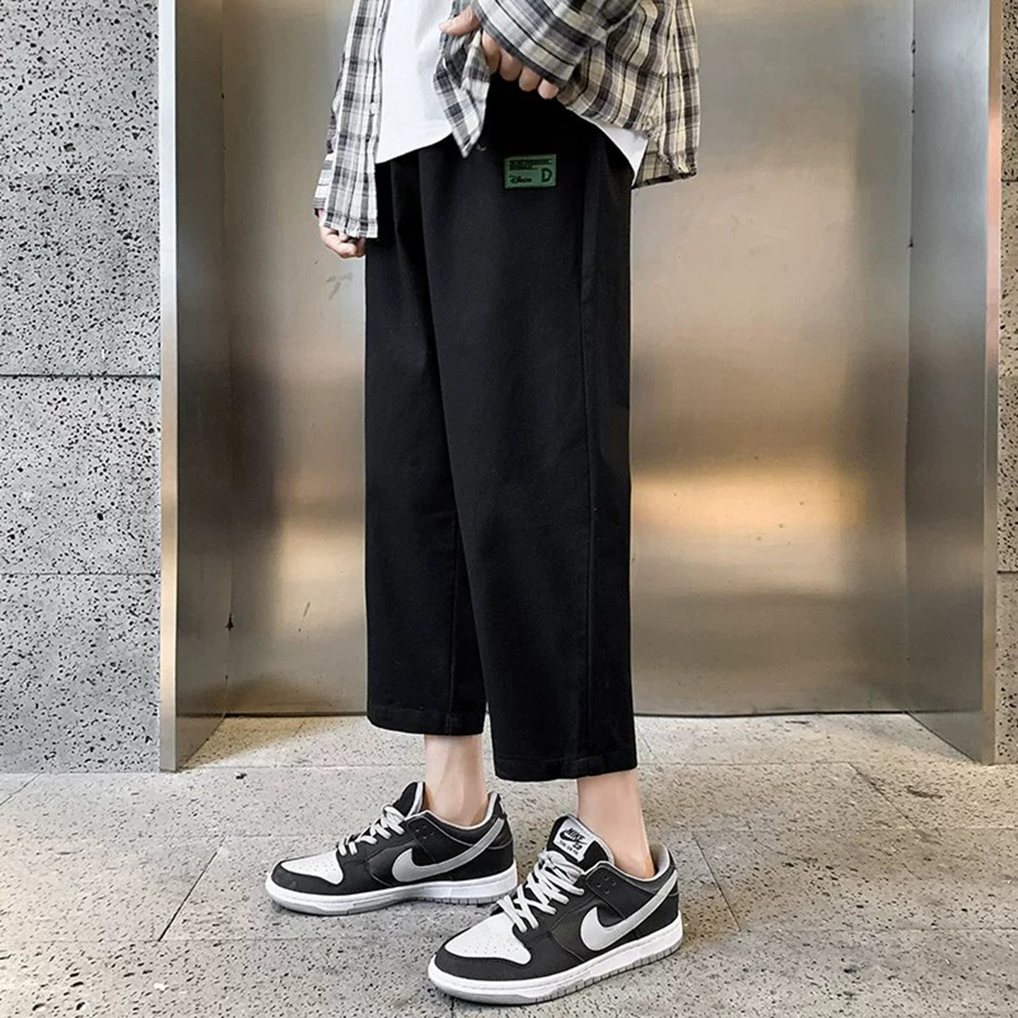 【新品】八分裤男夏季休闲九分裤图片