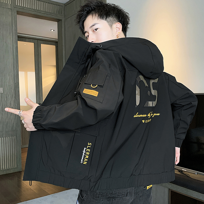 【新品】外套男春秋冬季工装夹克