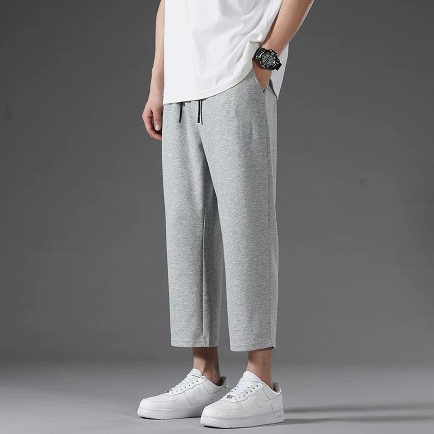 【新品】八分裤男夏季休闲运动裤图片