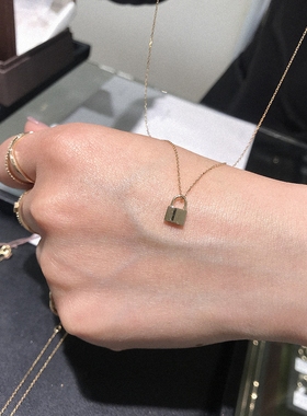 cocoshnik项链女日韩一锁定十字