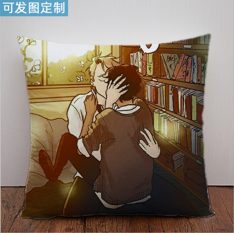 英剧Heartstopper心跳漏一拍同款周边圆形抱枕头定制查理尼克靠垫