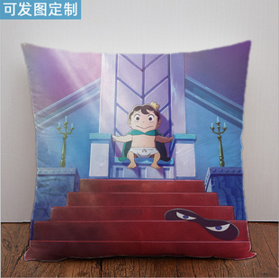 国王排名抱枕周边定制波吉卡克动漫二次元靠垫小枕头礼物玩偶宿舍