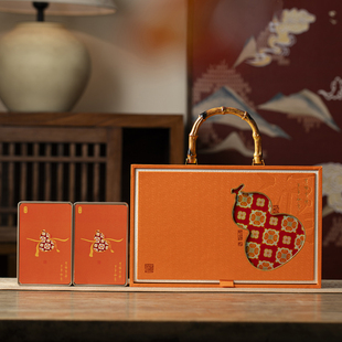 高档手提盒茶叶礼盒空盒红茶岩茶金骏眉摆泡通用包装盒空盒子定制