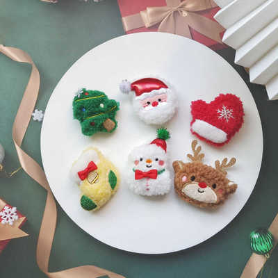 辅料泰迪绒氛围感麋鹿圣诞玩偶