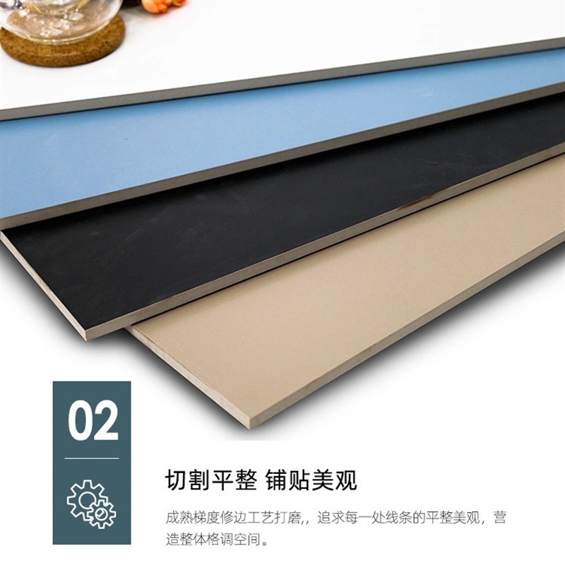 纯色仿古砖600X600哑光防滑耐磨纯白色蓝色学校幼儿园彩色墙地砖