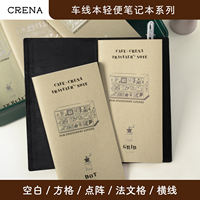 CRENA Travel Notes TN Standard A5S planner, gold-embossed travel planner, Planner Star Rainbow Paper R2, multiple styles thumbnail 7