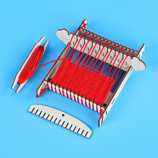 织布机木 科技小制作科学实验手工diy材料小发明工具包少年宫教具