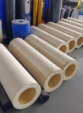 含油耐磨增强TMC管套 黑色石墨增强尼龙管 PA66二硫化钼尼龙套