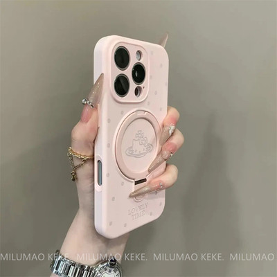 网红猫咪款磁吸支架适用iPhone16