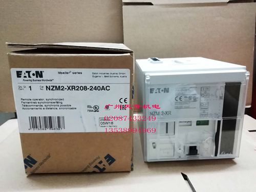 全新进口正品EATON伊顿断路器远程操作机构 NZM2-XR208-240AC - 封面