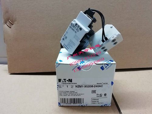 欠压脱扣器伊顿NZM1-XU208-240AC