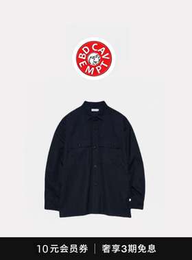 [5折现货]BD CAVEMPT轻量有型！基础款工装机能两袋长袖衬衫百搭