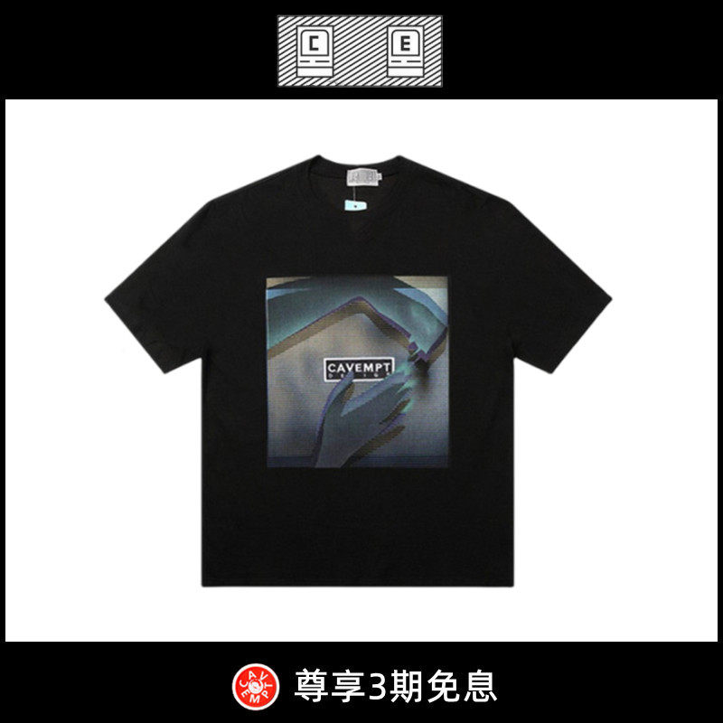 【5折现货】做工版型绝绝子！CAVEMPT CE渐变3D幻影鬼手短袖T恤