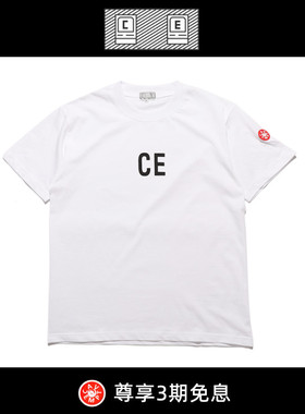 【5折现货】CAVEMPT C.E CAV EMPT简约字母CE印花男女情侣纯棉
