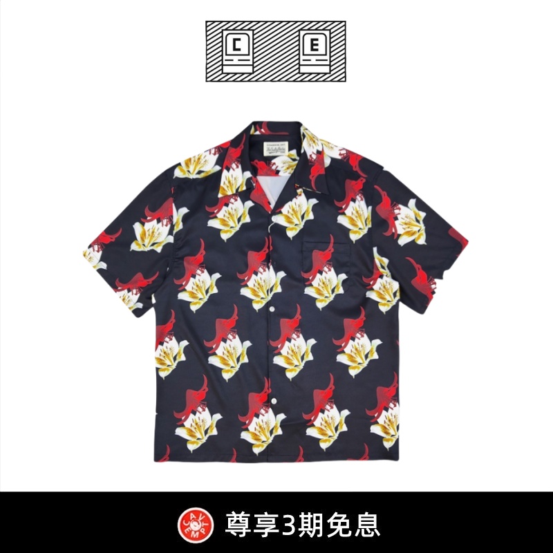 【BD CAVEMPT】被夸爆!夏日清爽首选!百合天堂鸟夏威夷短袖衬衫