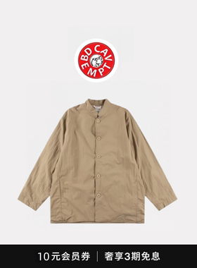 [5折现货]bd cavempt日系复古水洗做旧简约宽松休闲无领夹克外套