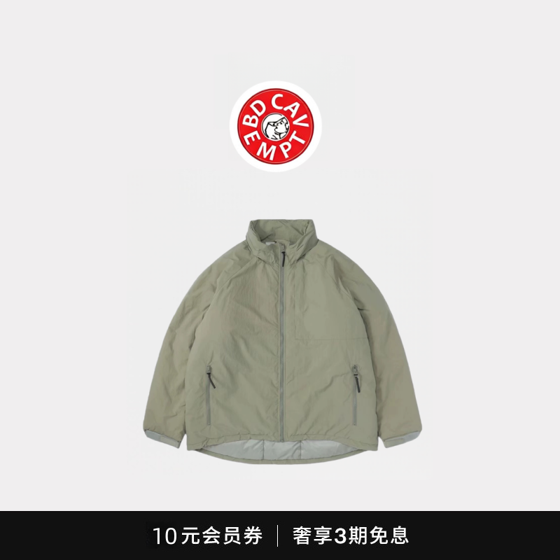 [5折现货]BD CAVEMPT余文乐同款日系保暖加厚秋冬立领外套棉服