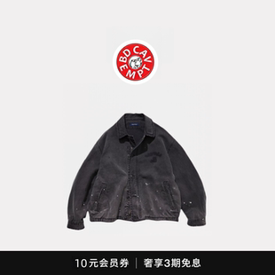 [5折现货]BD CAVEMPT重磅帆布外套休闲宽松洗水做旧复古夹克上衣