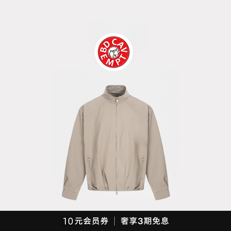 [5折现货]BD CAVEMPT美式立领夹克宽松拉链休闲外套男女工装上衣,男装,大码上装,淘宝优惠券,粉丝福利购,淘宝优惠卷