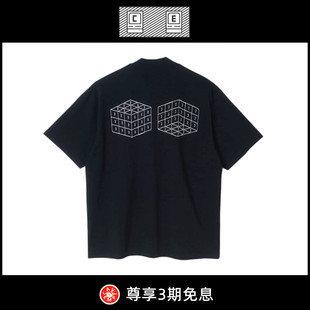 【5折现货】CAVEMPT C.E CAV EMPT小高领魔方男女宽松情侣装潮