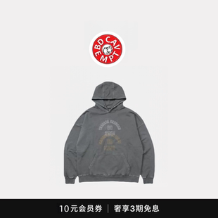 [5折现货]BD CAVEMPT余文乐同款秋冬450g重磅连帽卫衣水洗做旧