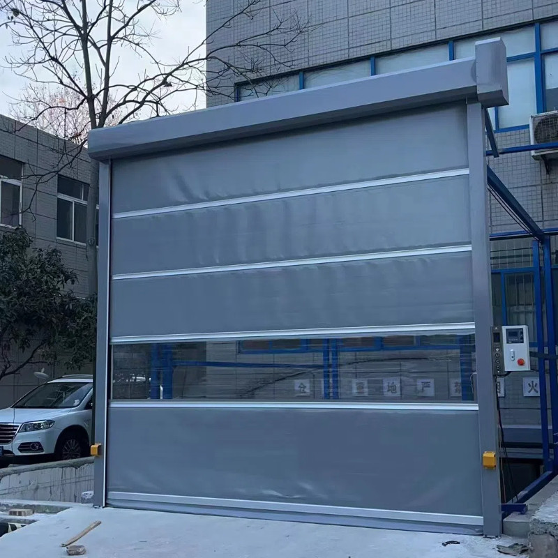 兰州厂房自动门车间电动感应门快速卷帘门车库快速门抗风快速门