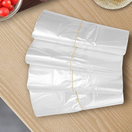 食品级茶叶蛋熟食加厚家用环保食品外卖小号迷你白色透明塑料胶袋