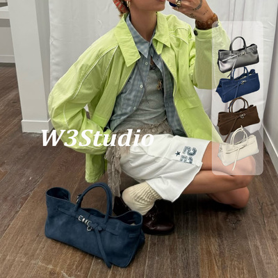 2025新款韩系小众皮带扣设计高级百搭休闲大容量包包单肩斜跨包女