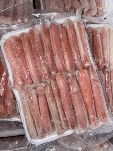 生冻雪蟹肉板蟹腿 直棒 福宝加工雪蟹肉蟹腿肉净重800克/盘