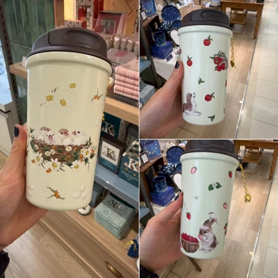 日本专柜下午茶秋冬不锈钢保温杯