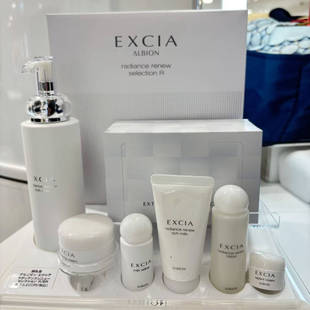 日本专柜 ALBION/澳尔滨25年限定EXCIA雅思渗透乳液套盒 9.18发售