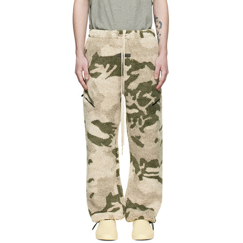 长裤宽松休闲潮牌羊羔绒