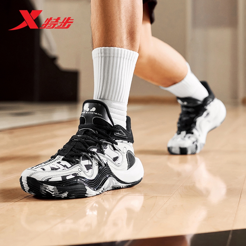 特步鏖战3TD | 篮球鞋2025春季学生运动鞋防滑球鞋男975119120013