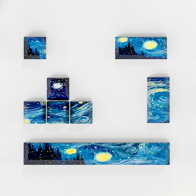 原厂梵高星空增补键帽618大促