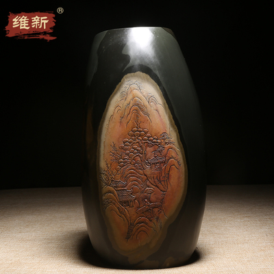 名师作品老坑砚台天然原石歙砚