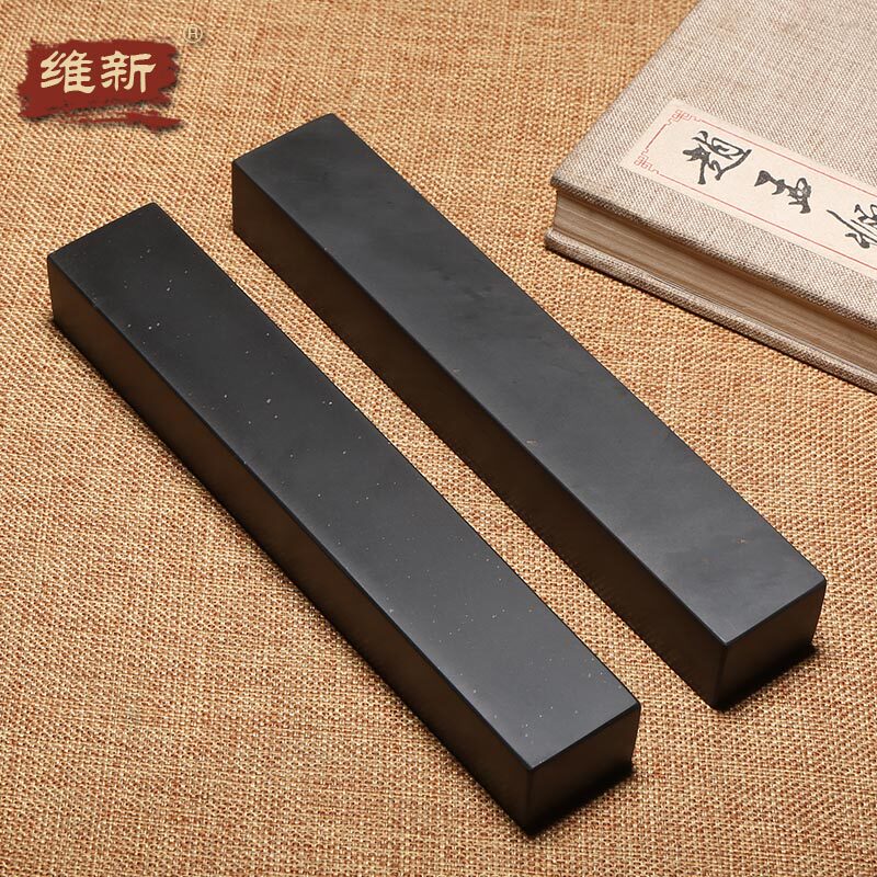 维新天然金星石镇纸两根压纸石