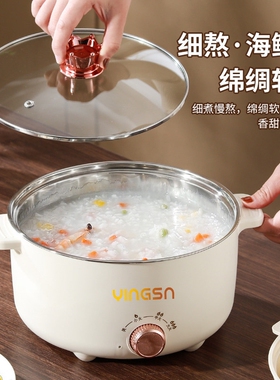 多用电炖锅煮粥煲汤锅304不锈钢