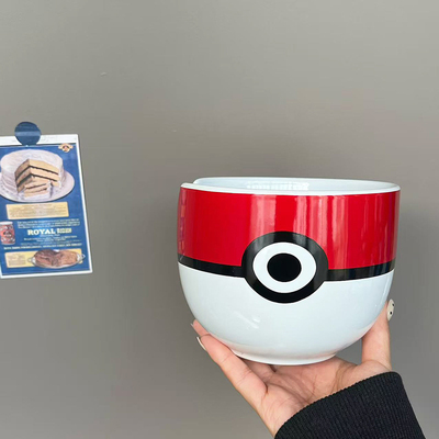 宝可梦神奇宝贝精灵球陶瓷汤碗