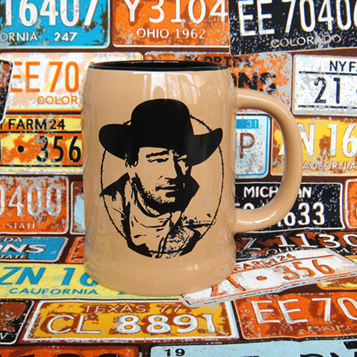 原单外贸 杜克钢笔 DUKE 经典纪念 陶瓷马克大水杯 啤酒杯子