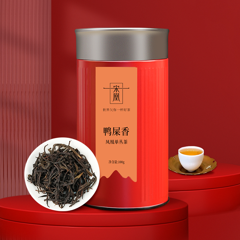 鸭屎香春茶特级100g罐装