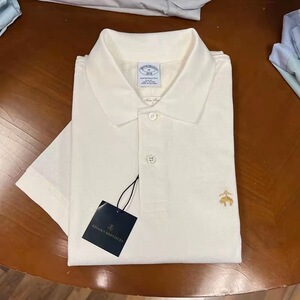 美版BrooksBrothers布克兄弟polo衫短袖男款T恤纯棉商务休闲夏季