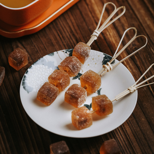 100g 秋梨膏夹心清凉嗓子糖果喜糖独立包装 午喵 爆浆冰糖雪梨软糖