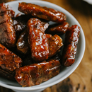 炭烤鸡肉条孜然香辣烧烤鸡肉棒 午喵 即食独立小包装 肉脯零食100g