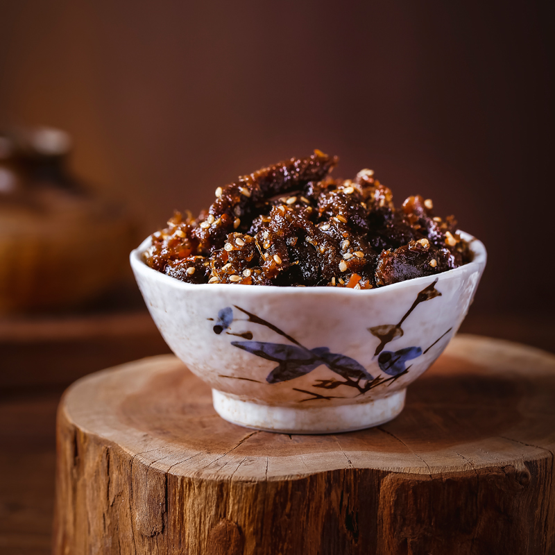 午喵 藤椒牛肉干 即食休闲零食五香麻辣味牛肉条四川特产小吃120g