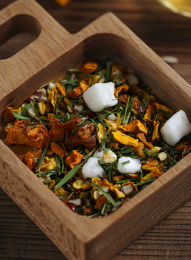 午喵 南瓜竹叶茶 冬瓜红豆金桔组合养生花果茶适合女生喝的茶15包