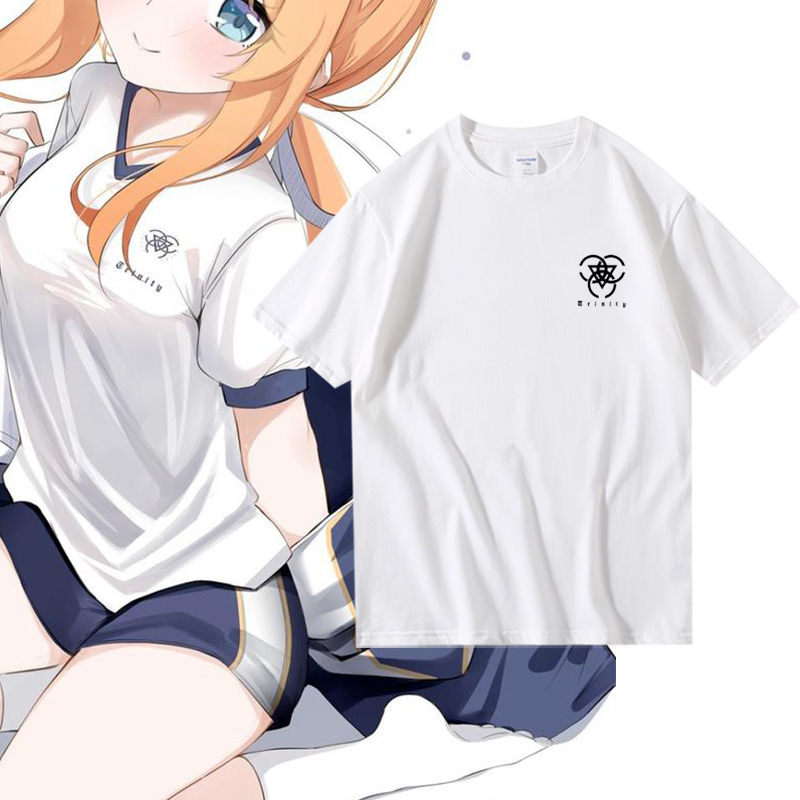 短袖蔚蓝联名夏莱碧蓝档案伊落